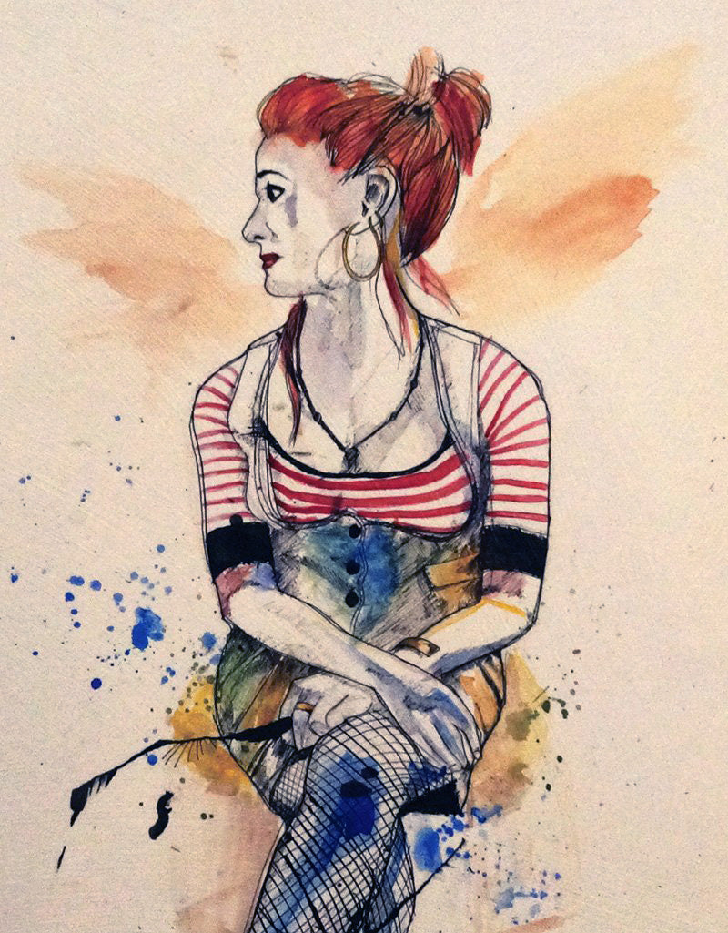 "Wanderlust" #7/500 12" x 16"