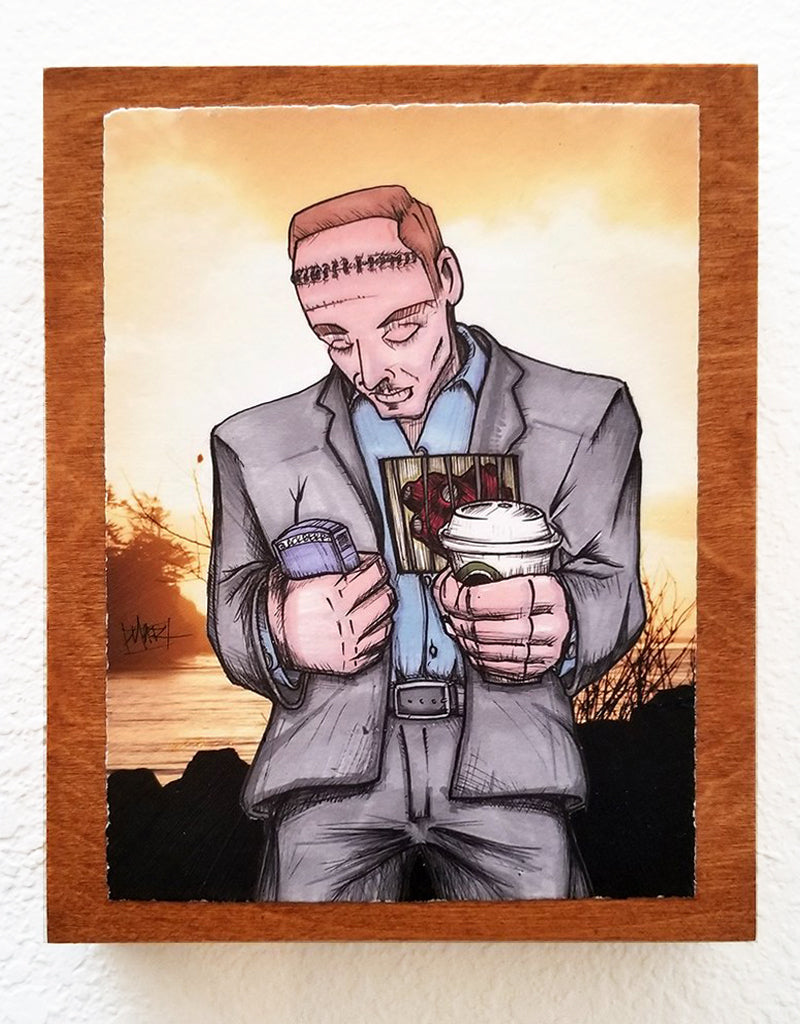 "Modern Man" 8" x 10"