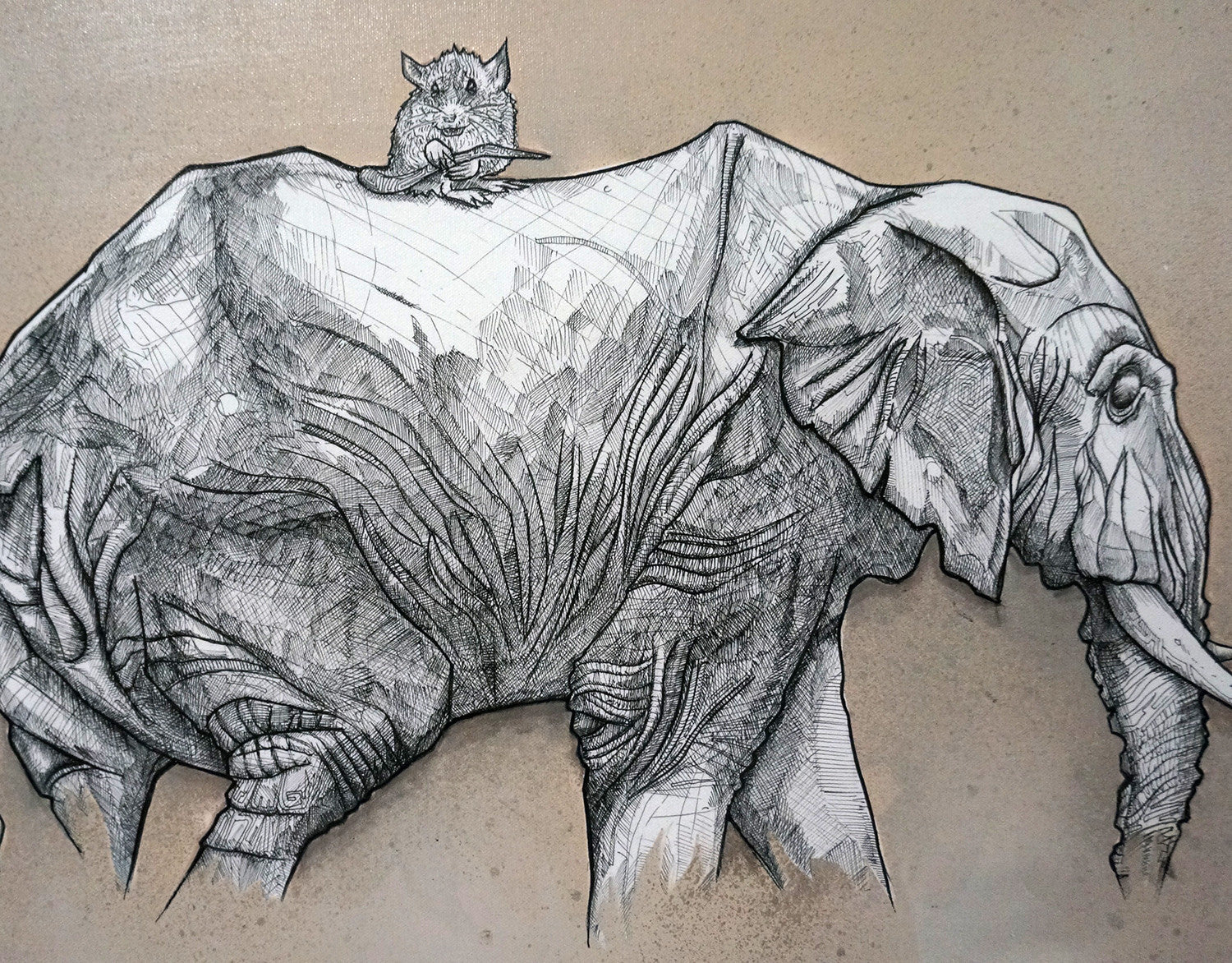 "Our Differences Make Us Stronger" Canvas Giclèe