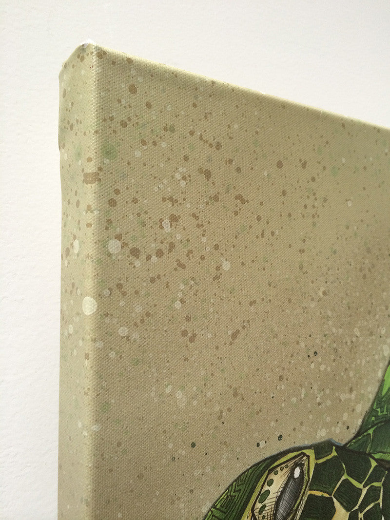 "Sea Turtle" Canvas Giclèe