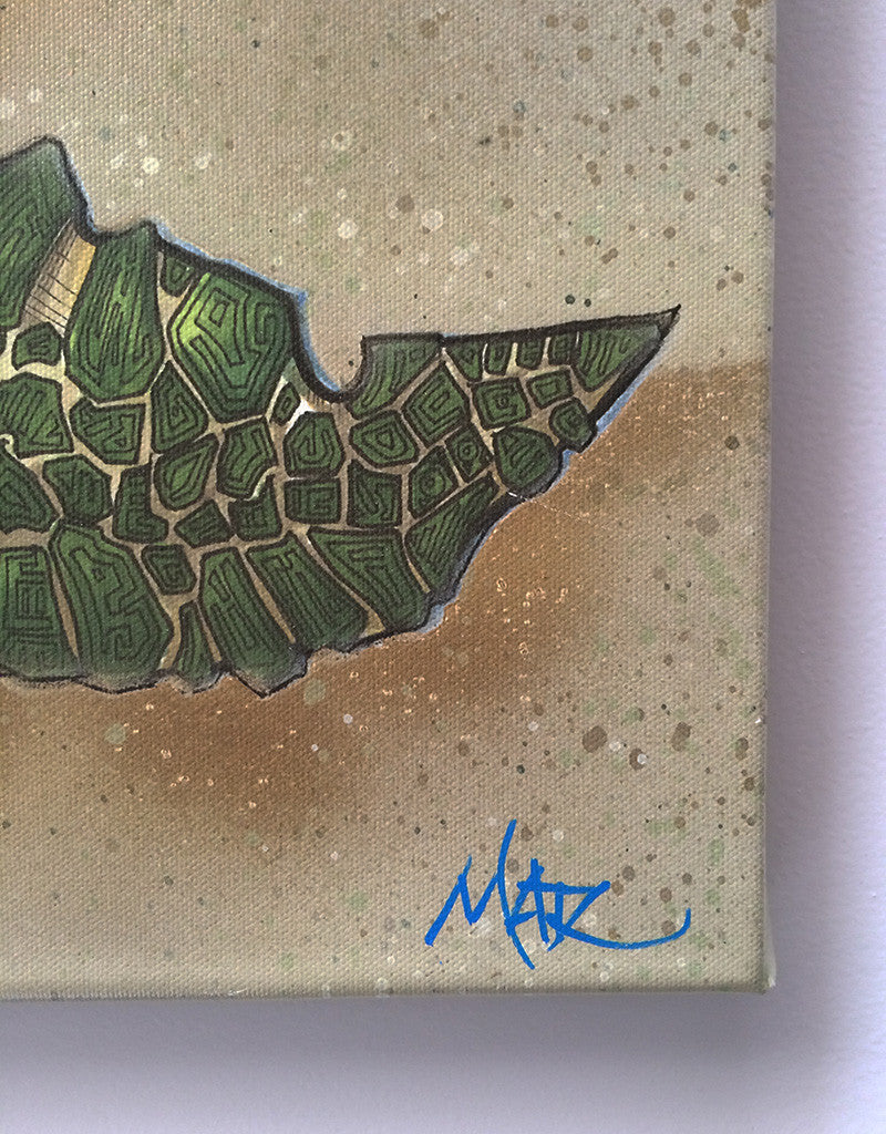 "Sea Turtle" Canvas Giclèe