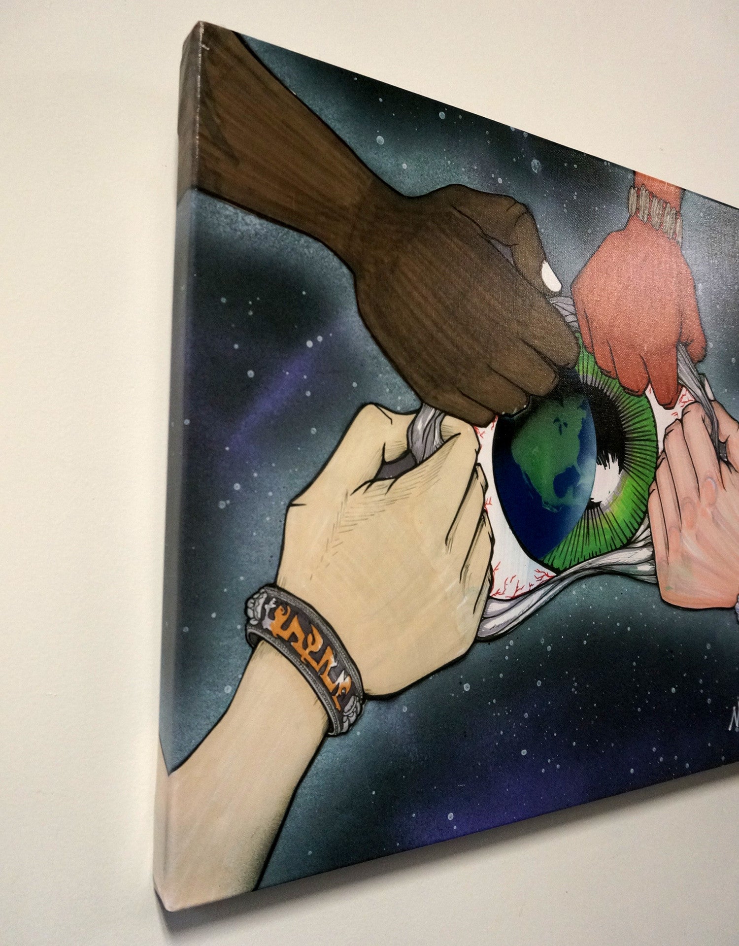 "See the World" Canvas Giclèe