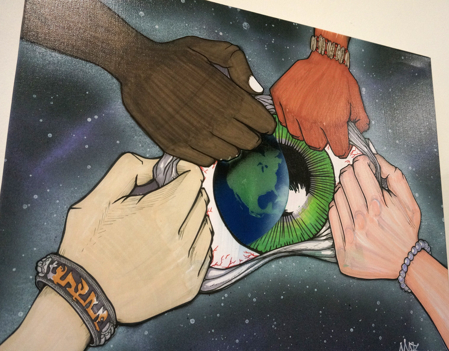 "See the World" Canvas Giclèe