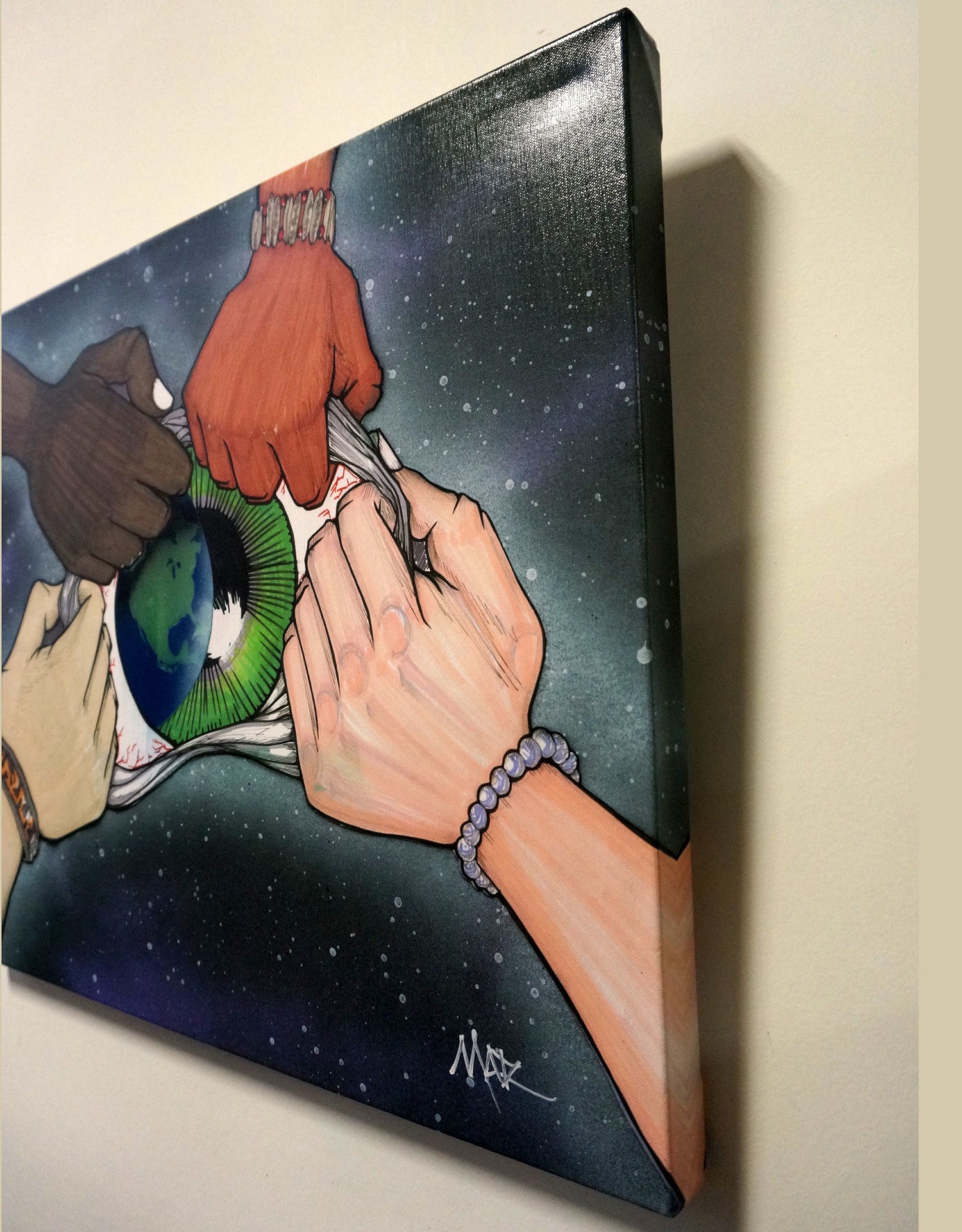 "See the World" Canvas Giclèe