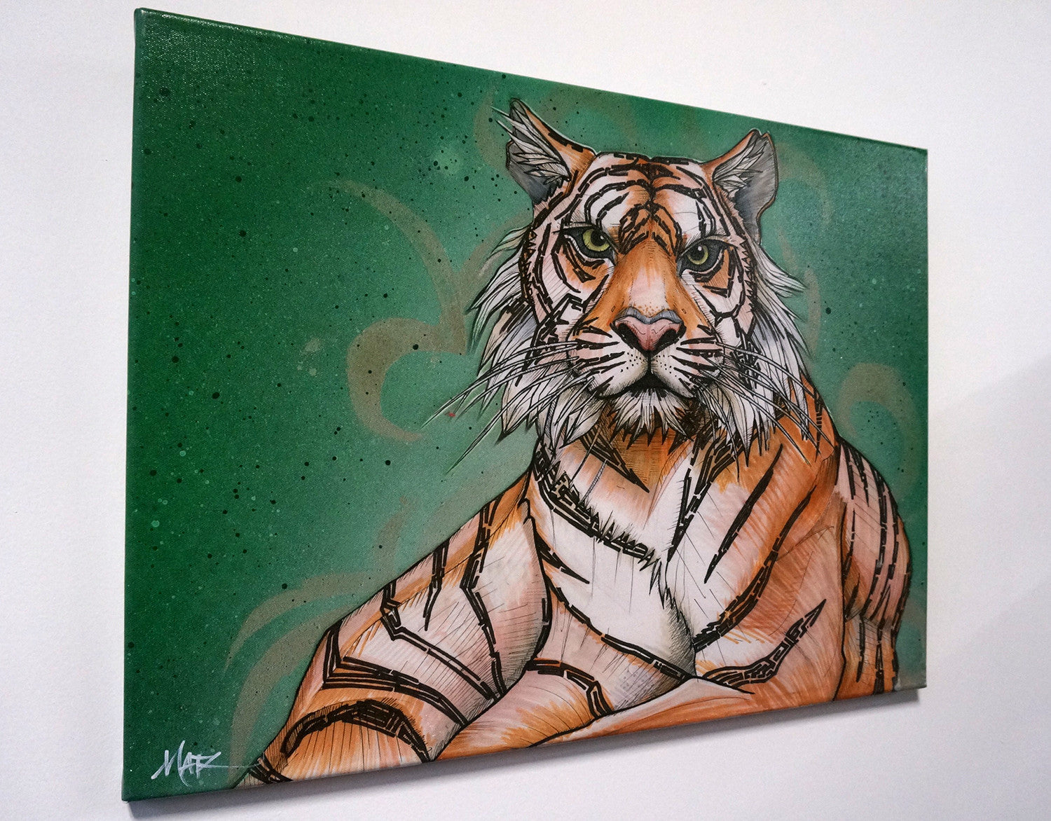 "Sumatran Tiger" Canvas Giclèe