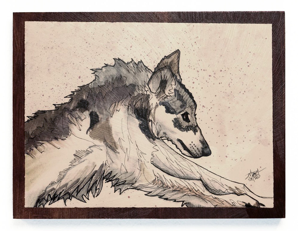 "Wolf" #101/250 16" x 20"