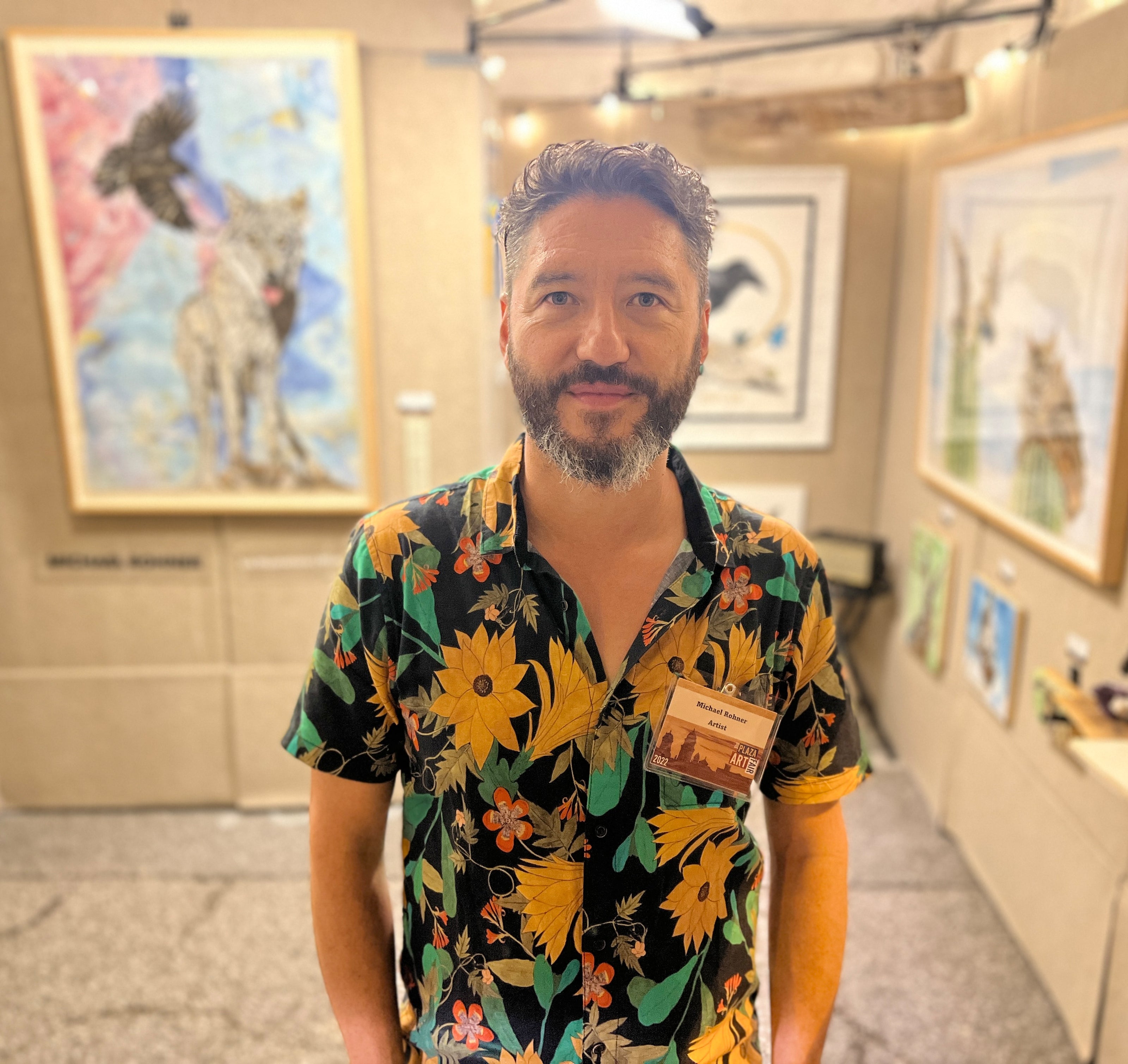 Michael Rohner Art | Pen and Ink illustrations with Mixed Media Color ...