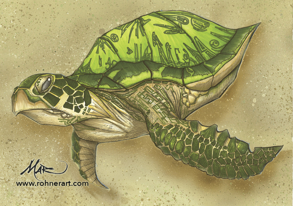 Sea Turtle Sticker