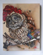 "Hierophant" Print Mounted on Wood Panel