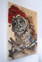 "Hierophant" Print Mounted on Wood Panel