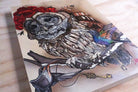 "Hierophant" Print Mounted on Wood Panel