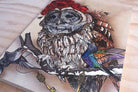 "Hierophant" Print Mounted on Wood Panel
