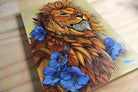 "Old Soul" Print Mounted on Wood Panel