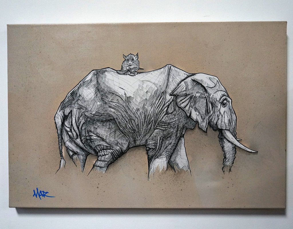 "Our Differences Make Us Stronger" Canvas Giclèe