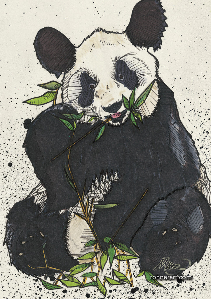 Panda Sticker