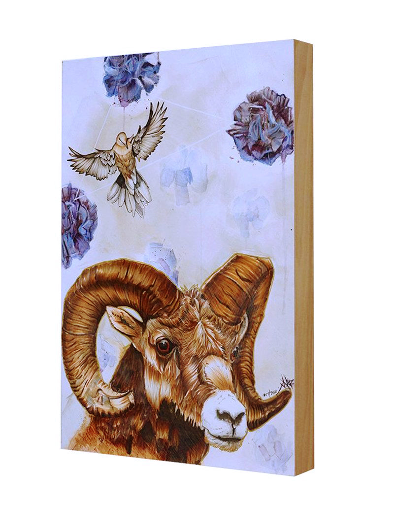"Quest for the Golden Fleece" Print Mounted on Wood Panel