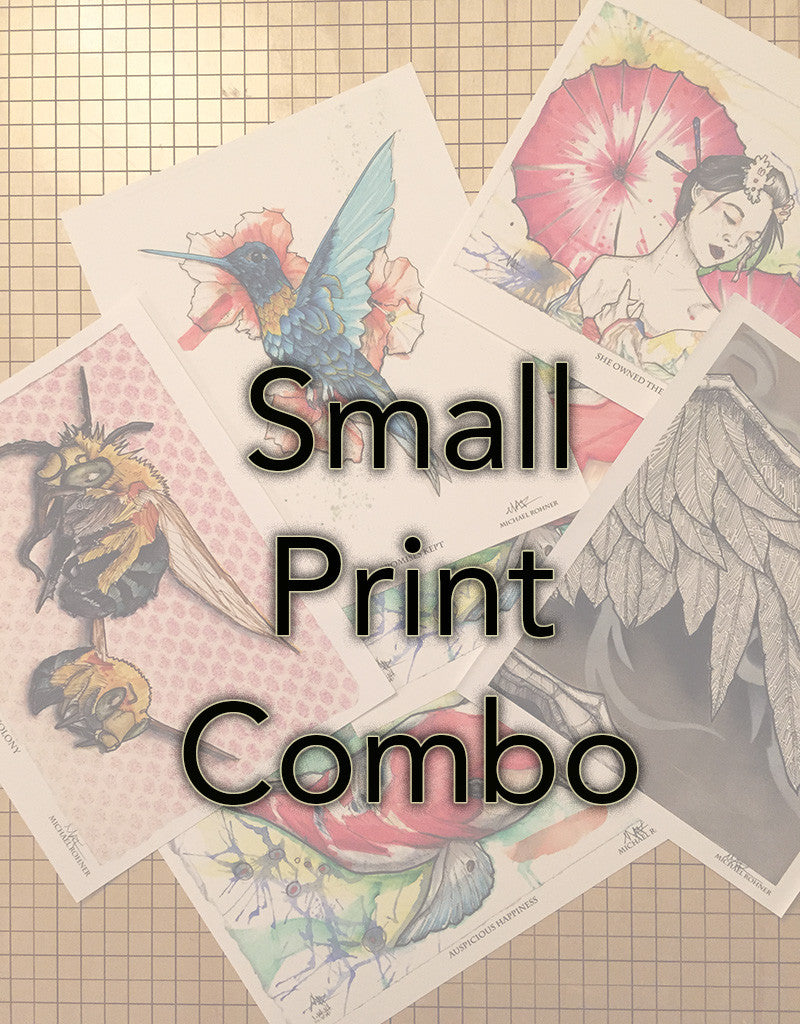 3 Small Print Combo