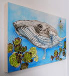 "Songcatcher" Print Mounted on Wood Panel