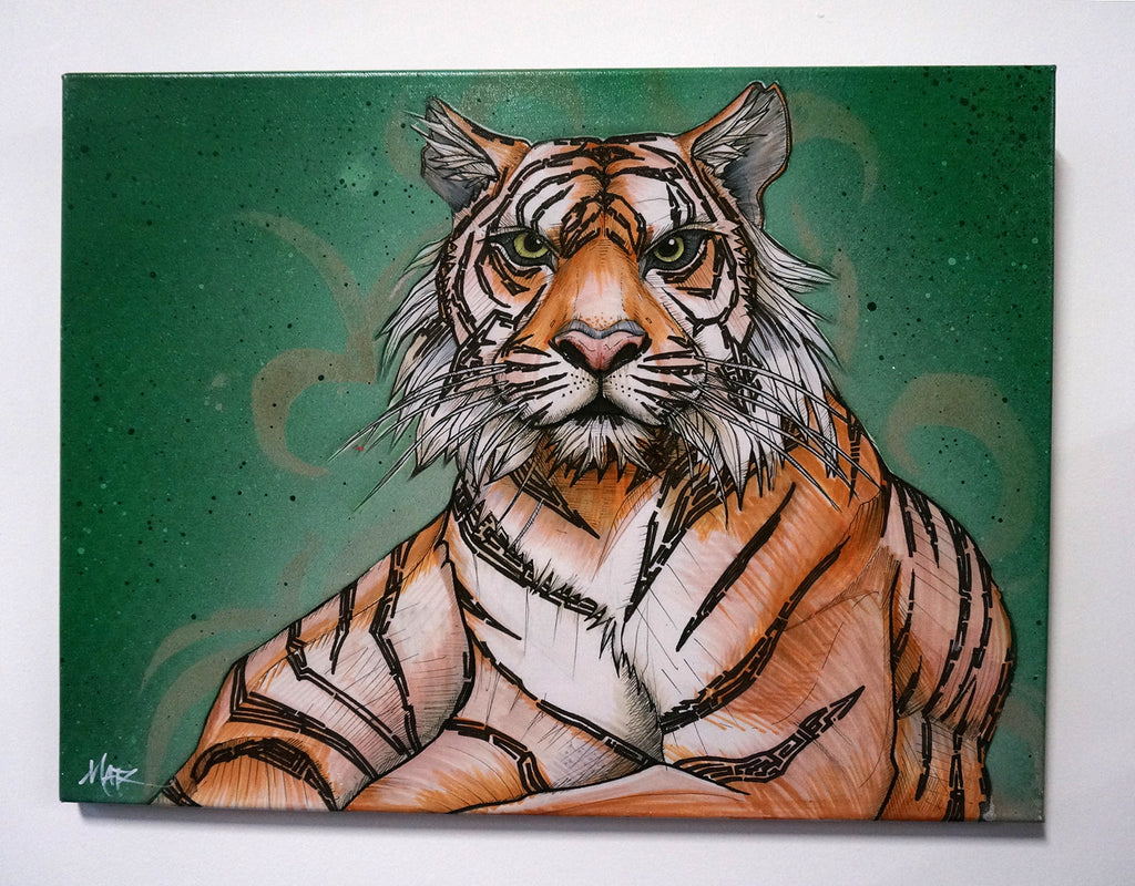 "Sumatran Tiger" Canvas Giclèe